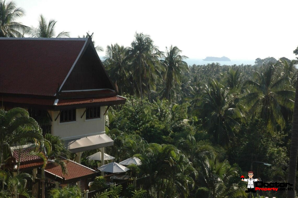 Fantastic Thai Style 6 Bedroom Villa in Bang Makham – Koh Samui – For Sale